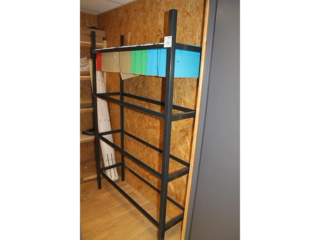 Metalen hangmappenstelling 130 x 41 x 201 cm. - afbeelding 2 van  3