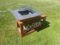 Metalen houtgestookte bbq - afbeelding 7 van  14