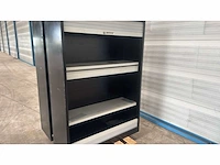 Metalen kast (2x) - afbeelding 2 van  3