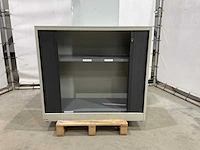 Metalen kast (2x) - afbeelding 4 van  8