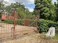 Metalen kasteel tuinpoort - afbeelding 6 van  11