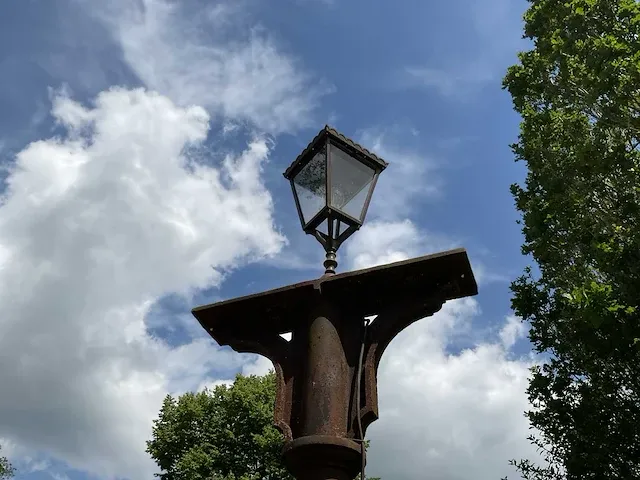 Metalen kasteel tuinpoort - afbeelding 10 van  11