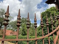 Metalen kasteel tuinpoort - afbeelding 11 van  11