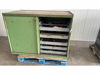 Metalen ladeblok met inhoud - afbeelding 2 van  7
