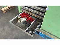 Metalen ladeblok met inhoud - afbeelding 5 van  7