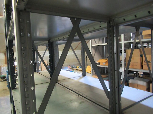 Metalen legbordstelling dexion, breedvakstelling - afbeelding 4 van  8