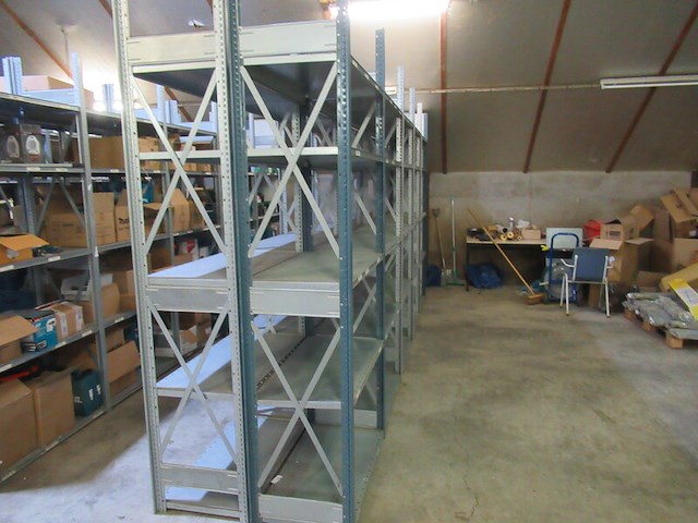 Metalen legbordstelling dexion, breedvakstelling - afbeelding 8 van  8