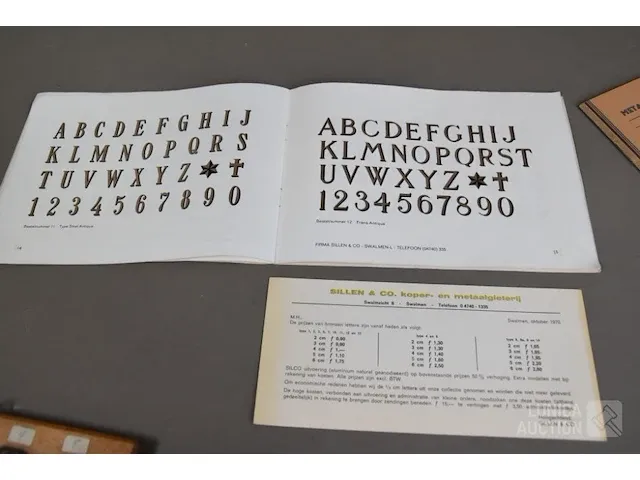 Metalen letters - afbeelding 4 van  6