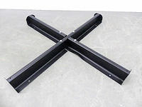Metalen parasolvoet (2x) - afbeelding 1 van  3