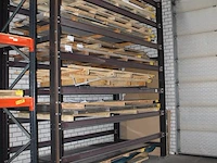 Metalen platenstelling afm. circa 350 x 156 x 400 cm, let op excl. inhoud en ophalen in overleg met hnvi - afbeelding 2 van  2