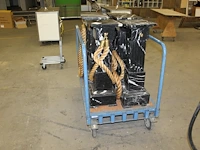 Metalen platte kar. afmeting 128 x 80 x 105 cm. - afbeelding 4 van  4