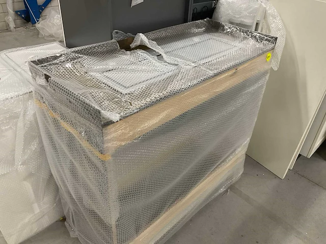 Metalen schouw met siemens lb88574/02 inbouw unit afzuigkap - afbeelding 3 van  8