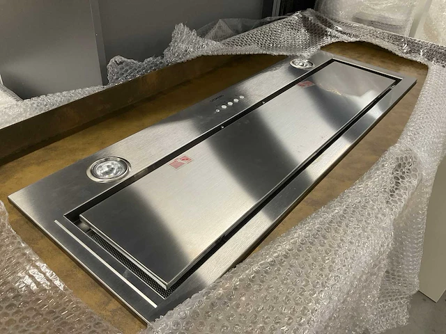 Metalen schouw met siemens lb88574/02 inbouw unit afzuigkap - afbeelding 4 van  8