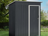 Metalen tuinhuis s met lessenaarsdak - afbeelding 2 van  8