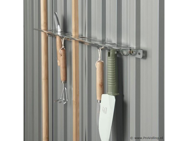 Metalen tuinhuis s met lessenaarsdak - afbeelding 7 van  8