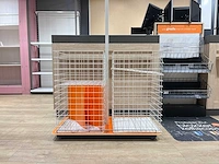 Metalen vlonder met 2 stortmanden - afbeelding 3 van  5