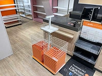 Metalen vlonder met 2 stortmanden - afbeelding 2 van  6