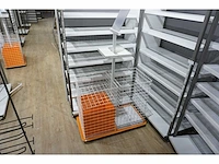 Metalen vlonder met stortmanden (6x) - afbeelding 4 van  5