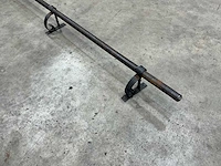 Metalen voeten rails voor bar - afbeelding 2 van  3