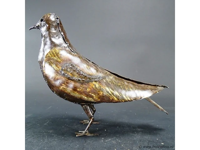 Metalen vogel - afbeelding 2 van  5