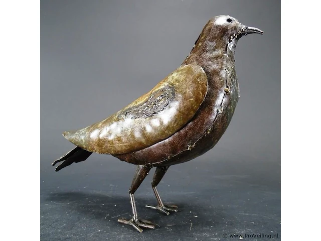 Metalen vogel - afbeelding 4 van  5