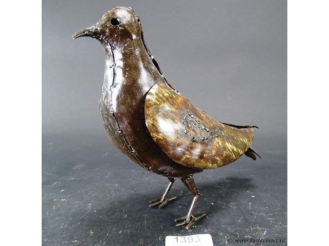 Metalen vogel - afbeelding 1 van  5
