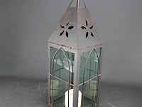 Metalen windlicht - afbeelding 1 van  5