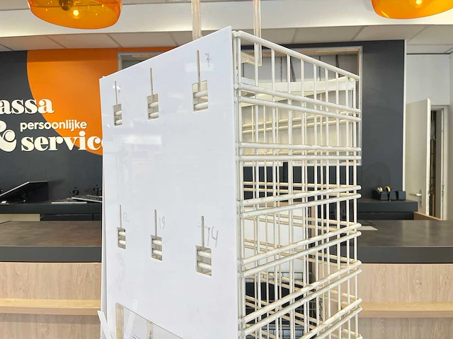 Metalen winkeldisplay draaibaar - afbeelding 3 van  5