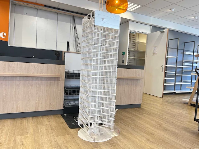 Metalen winkeldisplay draaibaar - afbeelding 4 van  5