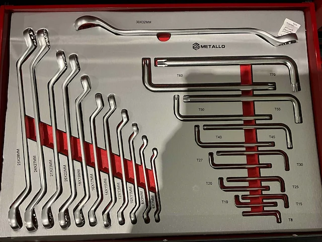 Metallo - 2025 - 12 lades - gereedschapswagen - afbeelding 3 van  28