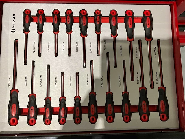 Metallo - 2025 - 12 lades - gereedschapswagen - afbeelding 7 van  28