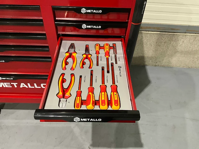 Metallo - 2025 - 12 lades - gereedschapswagen - afbeelding 16 van  28