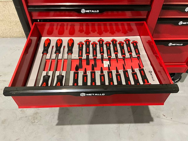 Metallo - 2025 - 12 lades - gereedschapswagen - afbeelding 8 van  28
