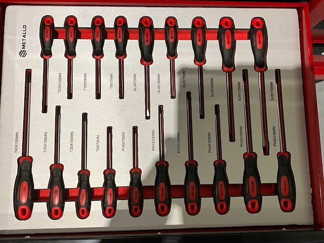 Metallo - 2025 - 12 lades - gereedschapswagen - afbeelding 15 van  28