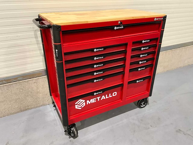 Metallo - 2025 - 12 lades - gereedschapswagen - afbeelding 2 van  28