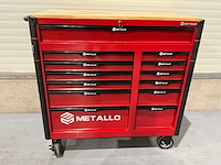 Metallo - 2025 - 12 lades - gereedschapswagen - afbeelding 3 van  28