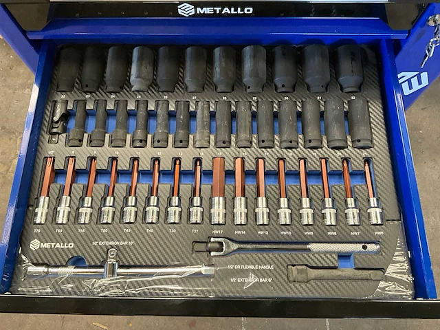 Metallo - 2025 - gereedschapswagen - afbeelding 7 van  12