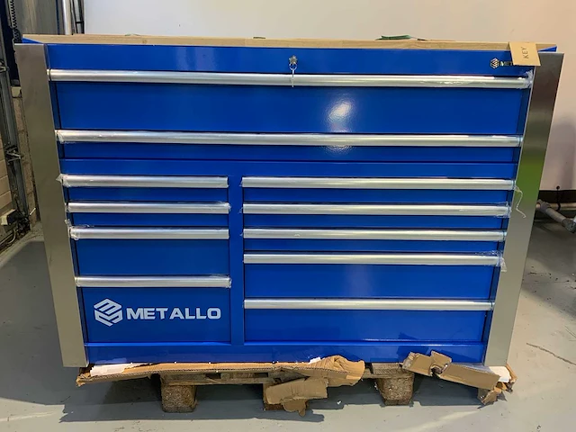 Metallo - 386 delig - gereedschapswagen - afbeelding 1 van  21