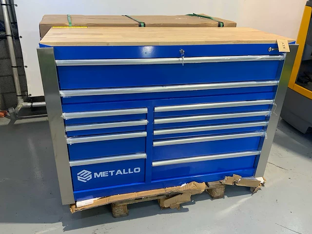 Metallo - 386 delig - gereedschapswagen - afbeelding 15 van  21
