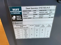Metallo - dy6700ln-3 - emergency power generator - afbeelding 5 van  5