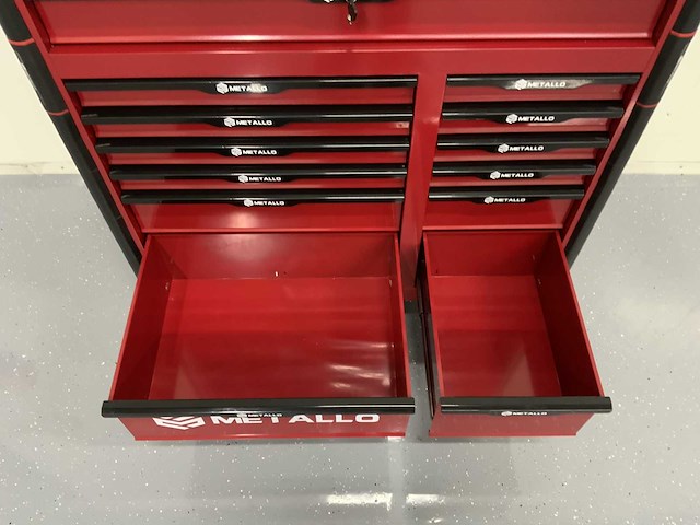 Metallo - gereedschapswagen 13 laden - 470 delig - afbeelding 5 van  14