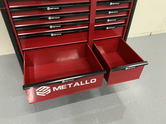 Metallo - gereedschapswagen 13 laden - 470 delig - afbeelding 6 van  14