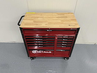 Metallo - gereedschapswagen 13 laden - 470 delig - afbeelding 10 van  14