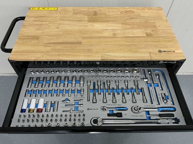 Metallo - gereedschapswagen 13 laden - afbeelding 11 van  14