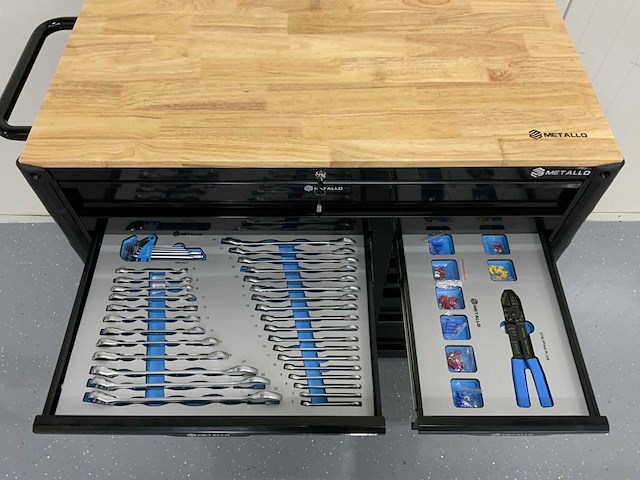 Metallo - gereedschapswagen 13 laden - afbeelding 12 van  14