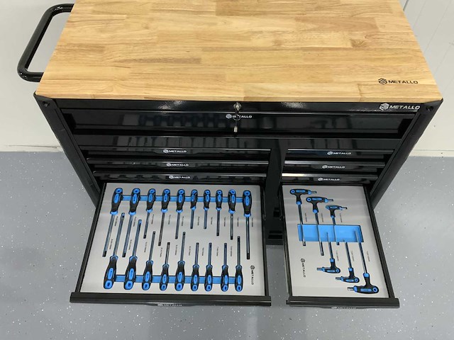 Metallo - gereedschapswagen 13 laden - afbeelding 13 van  14