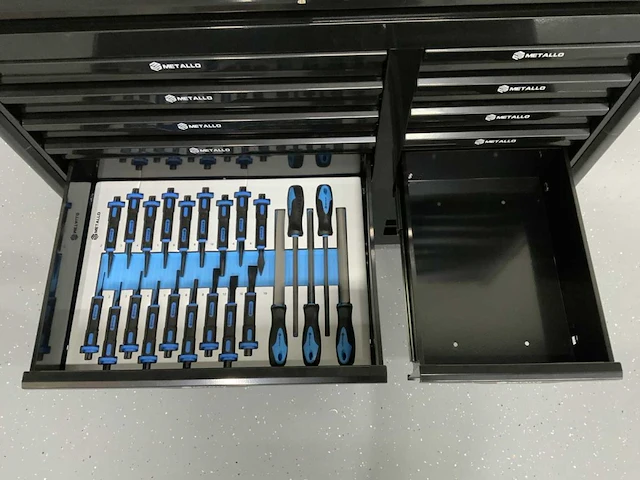 Metallo - xxxl 13 laden - gereedschapswagen - afbeelding 14 van  14
