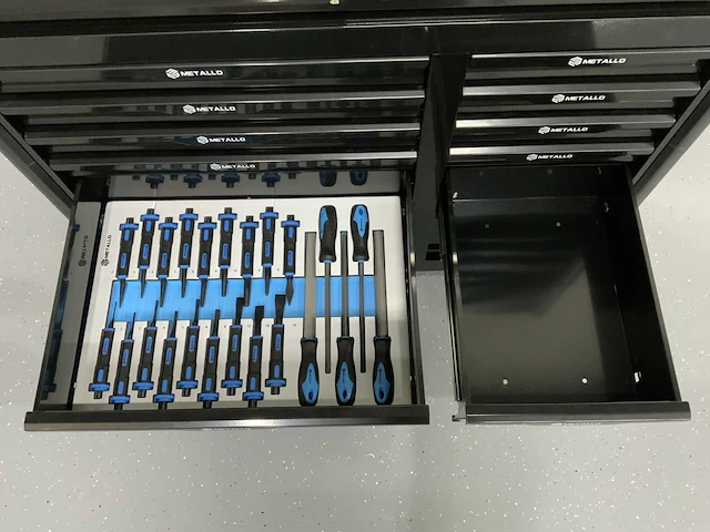 Metallo - xxxl 13 laden - gereedschapswagen - afbeelding 14 van  14