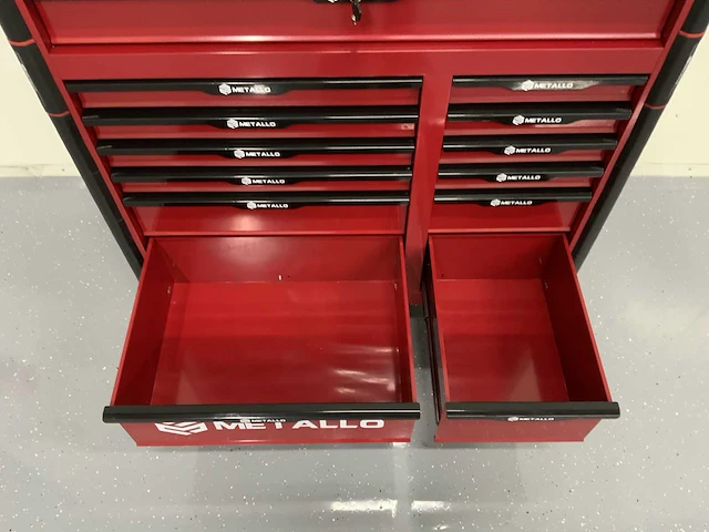 Metallo - xxxl 13 laden - gereedschapswagen - afbeelding 5 van  14