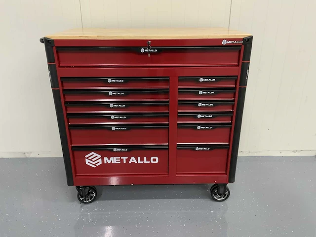Metallo - xxxl 13 laden - gereedschapswagen - afbeelding 7 van  14